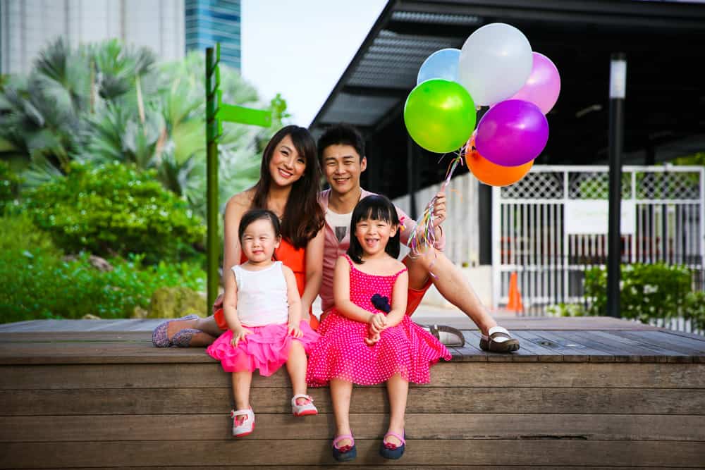 Hort Park Family Photoshoot Singapore