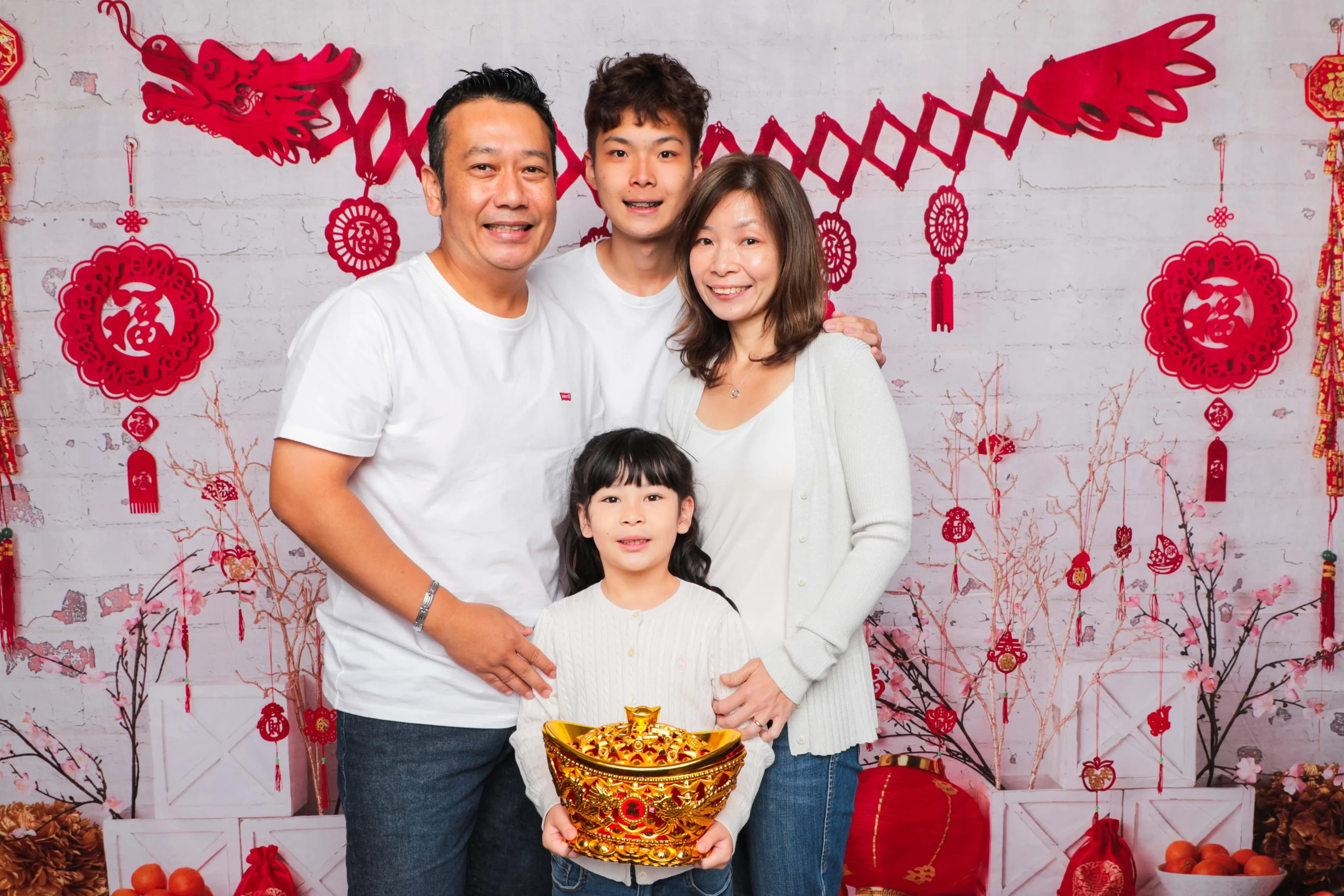 Chinese New Year Family Photoshoot Singapore