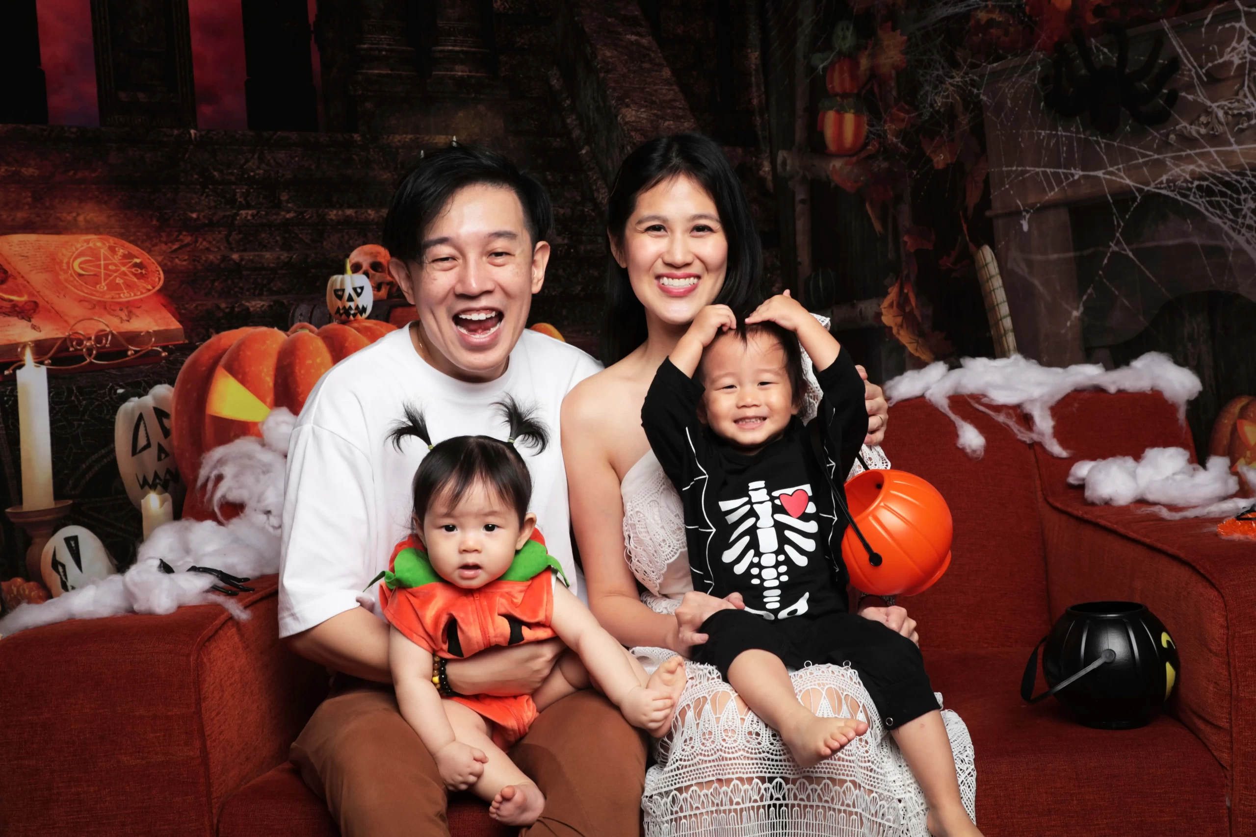 Halloween Family Photoshoot theme Singapore