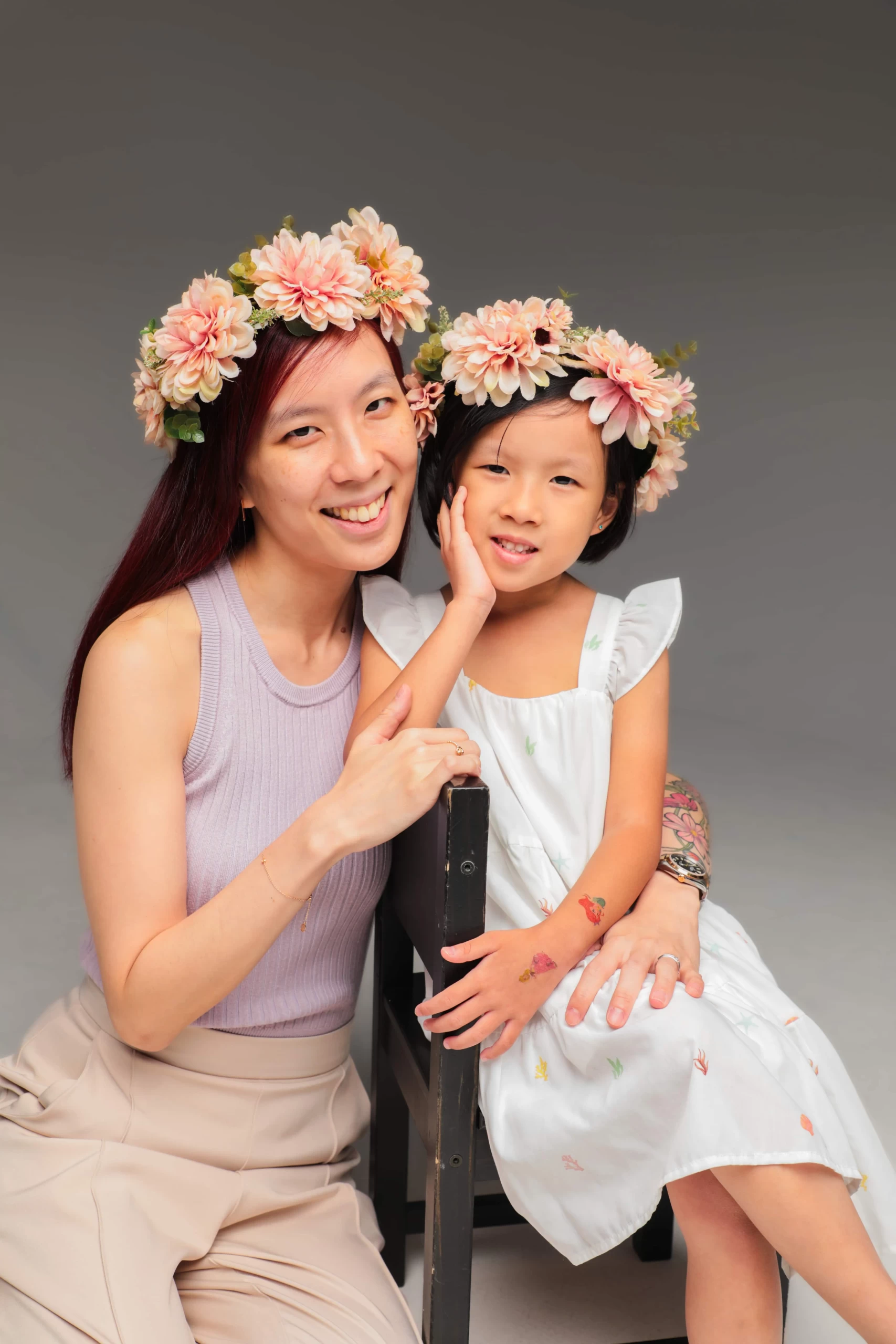 Mother and Daughter Photoshoot Singapore